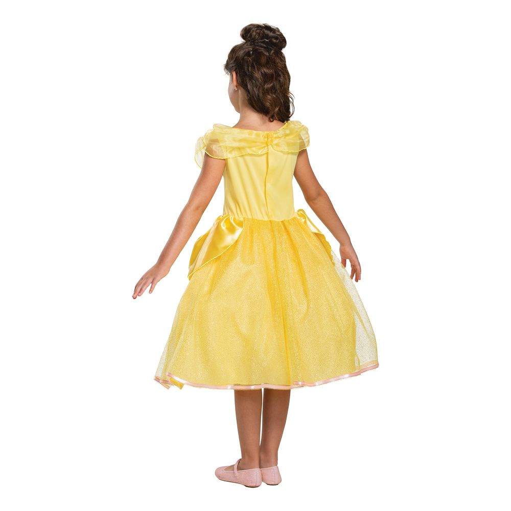 Disney Belle Klänning Deluxe Barn Maskeraddräkt