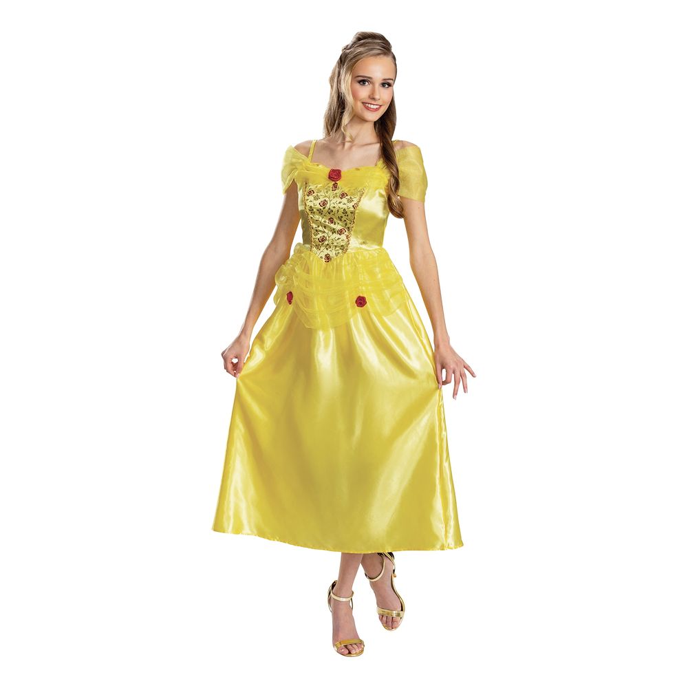 Disney Belle Kjole Kostyme