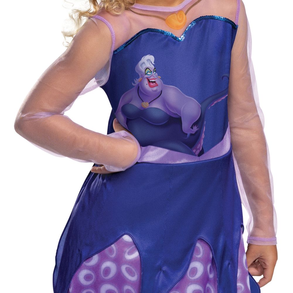 Disney Den Lille Havfruen Ursula Barn Kostyme