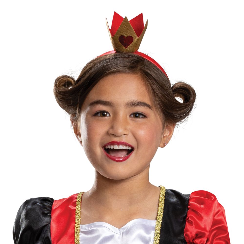 Disney Dronning Hjerter Dame Børnekostume