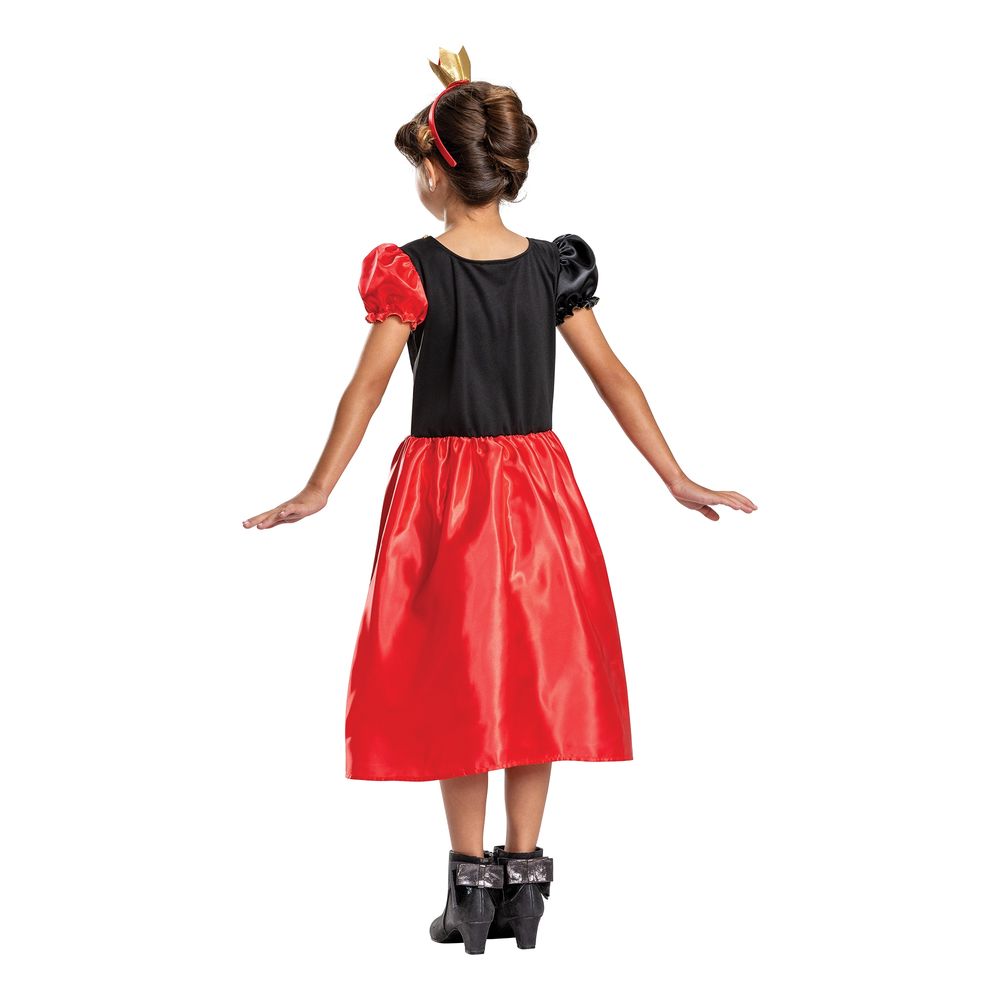 Disney Dronning Hjerter Dame Børnekostume