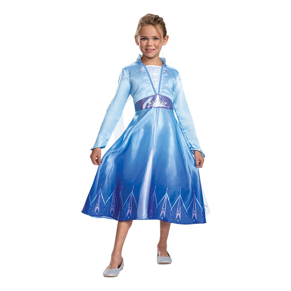 Disney Elsa Barn Maskeraddräkt