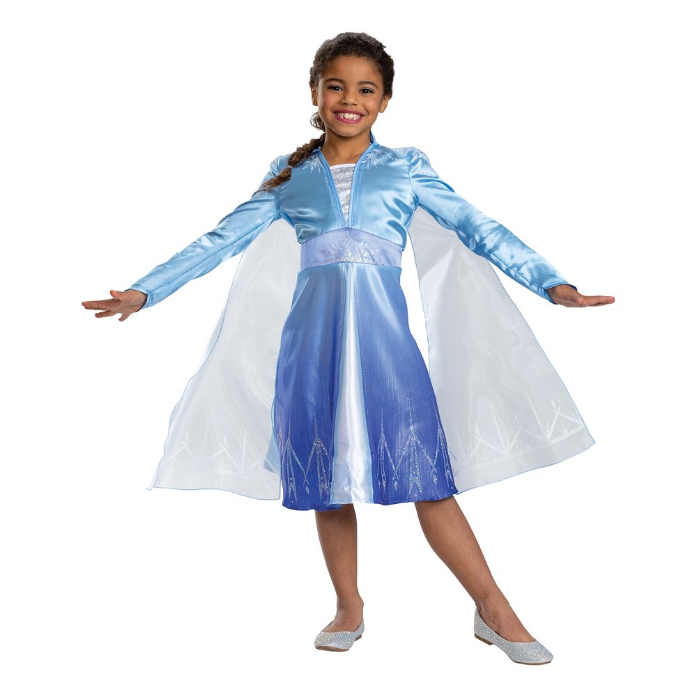 Disney Elsa Lasten Naamiaisasu