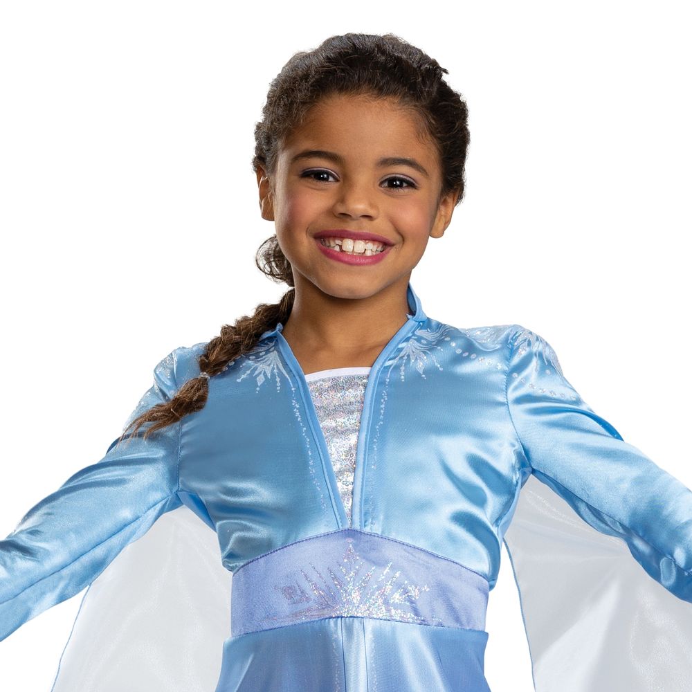 Disney Elsa Lasten Naamiaisasu