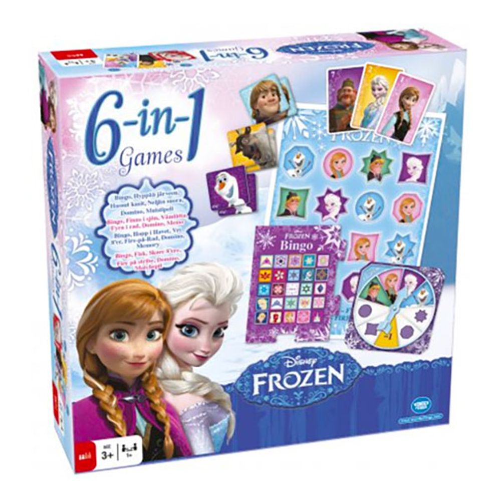 Disney Frozen 6in1 Lasten Peli