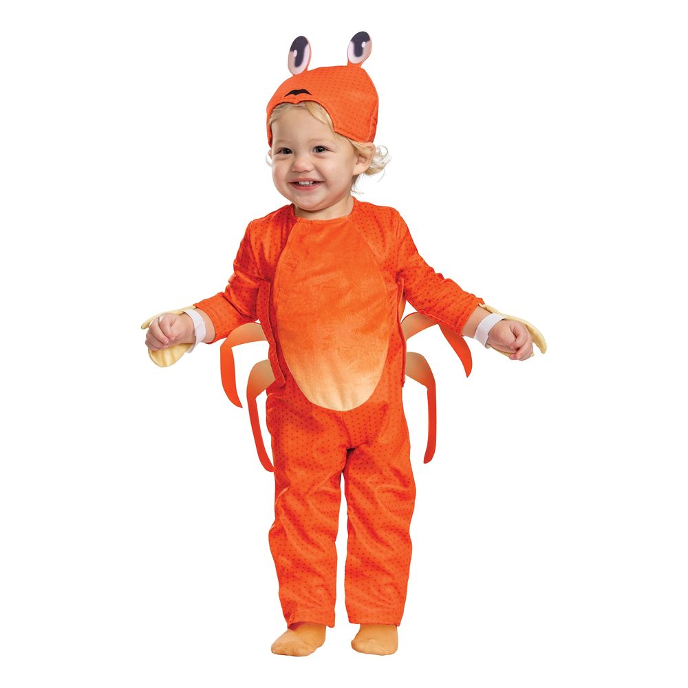 Disney Krabban Sebastian Bebis Maskeraddräkt