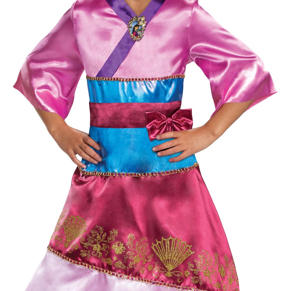 Disney Mulan Deluxe Barn Maskeraddräkt