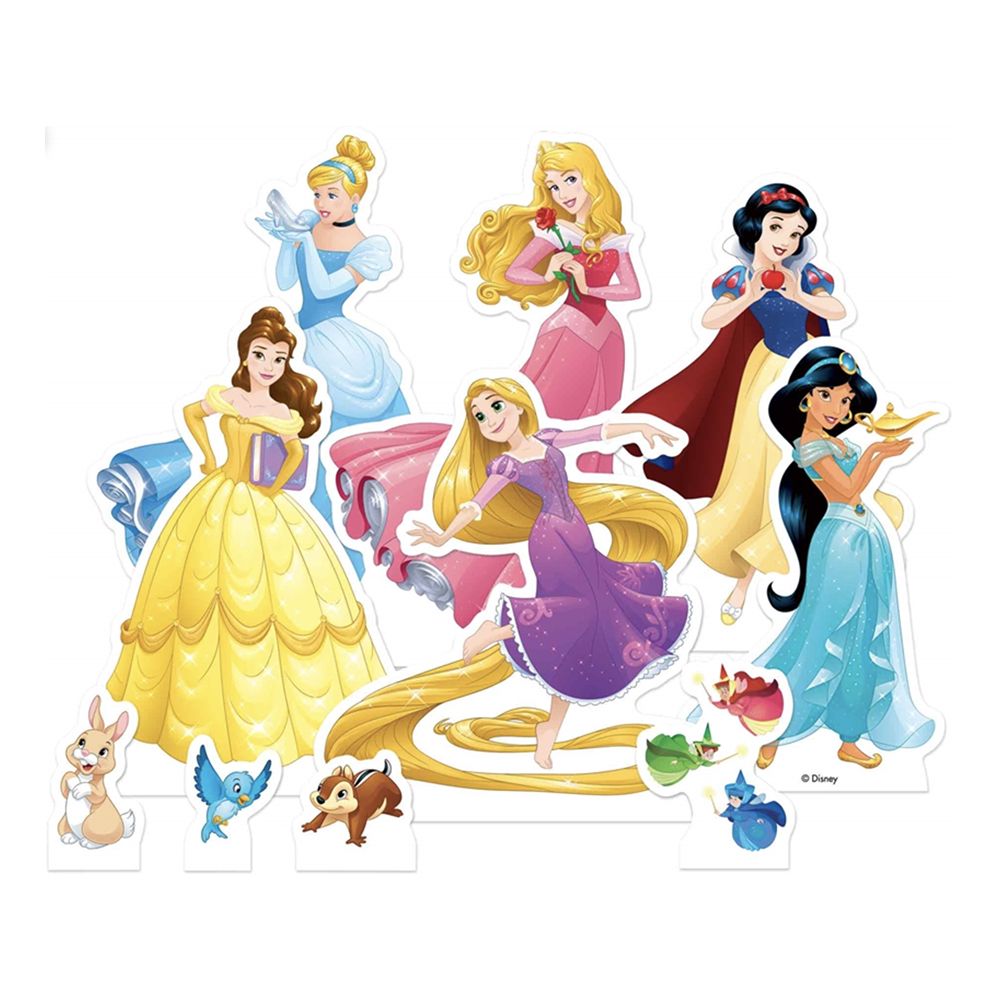 Disney-prinsesser Borddekorasjoner i Papp