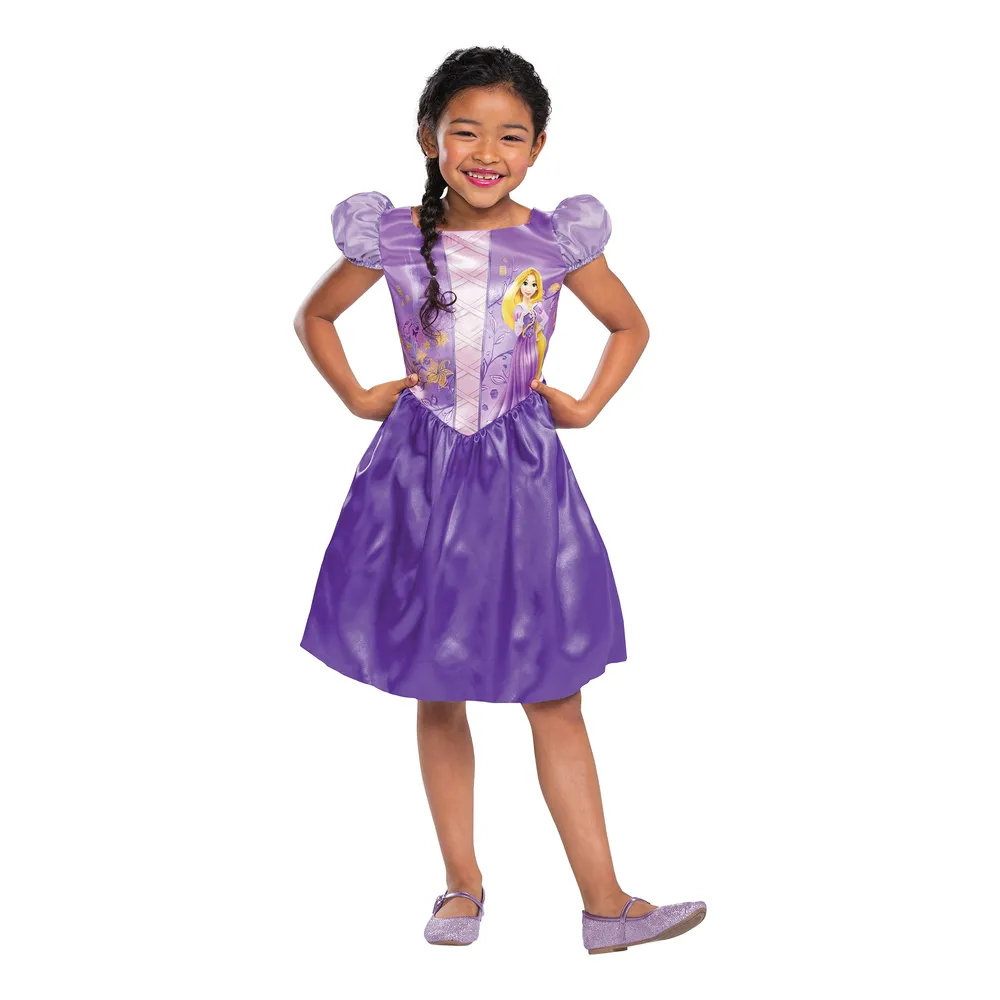 Disney Rapunzel Budget Barn Maskeraddräkt