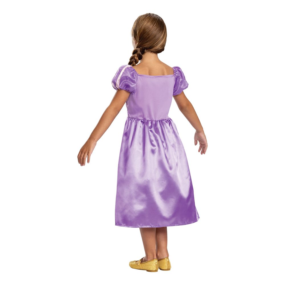 Disney Rapunzel Kjole Barn Kostyme