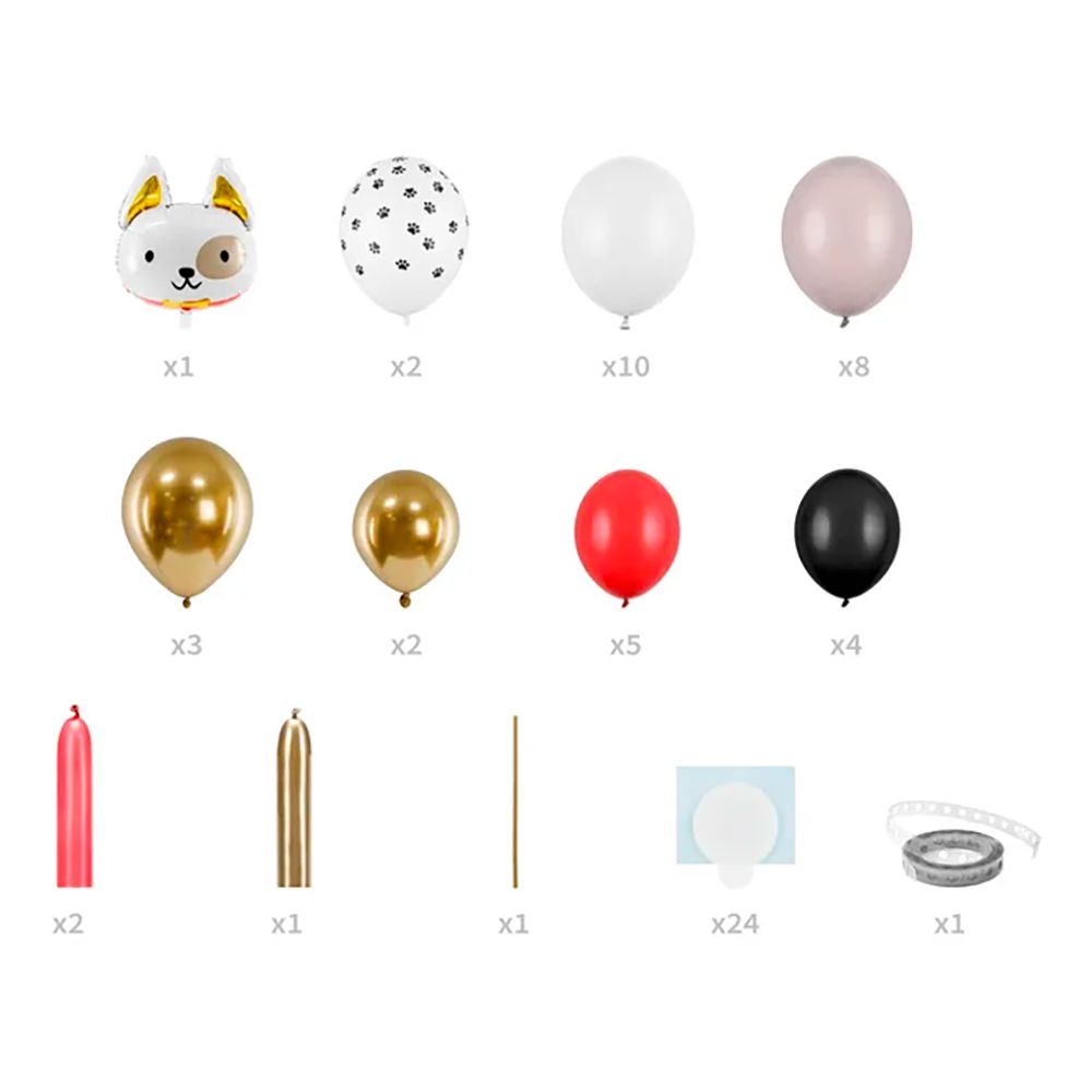 DIY Ballongfigur Hund