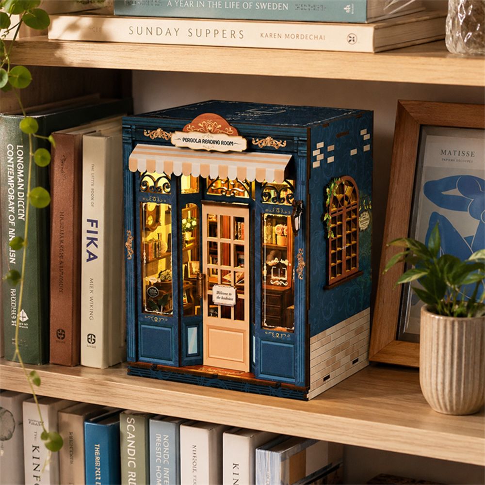 DIY Book Nook Pergola Lukusoppi