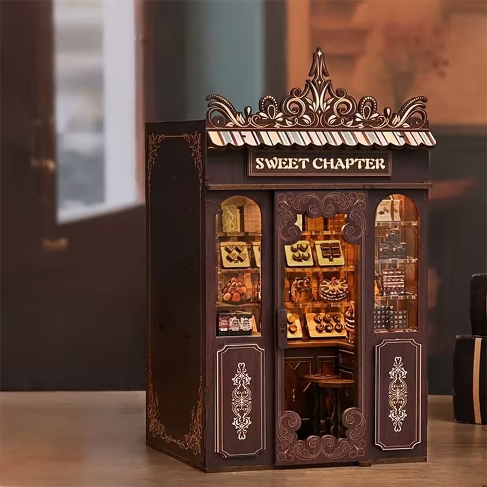DIY Book Nook Sweet Chapter - Pariisilainen Kirjanurkkapaja
