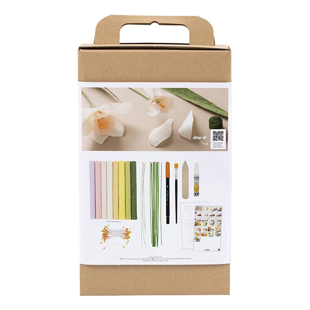 DIY Kit Crepepapir Blomster