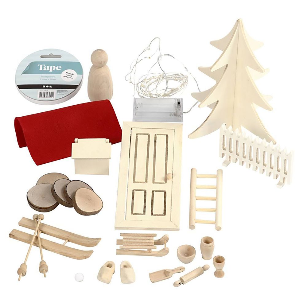 DIY Nissedörr med Belysning Kit