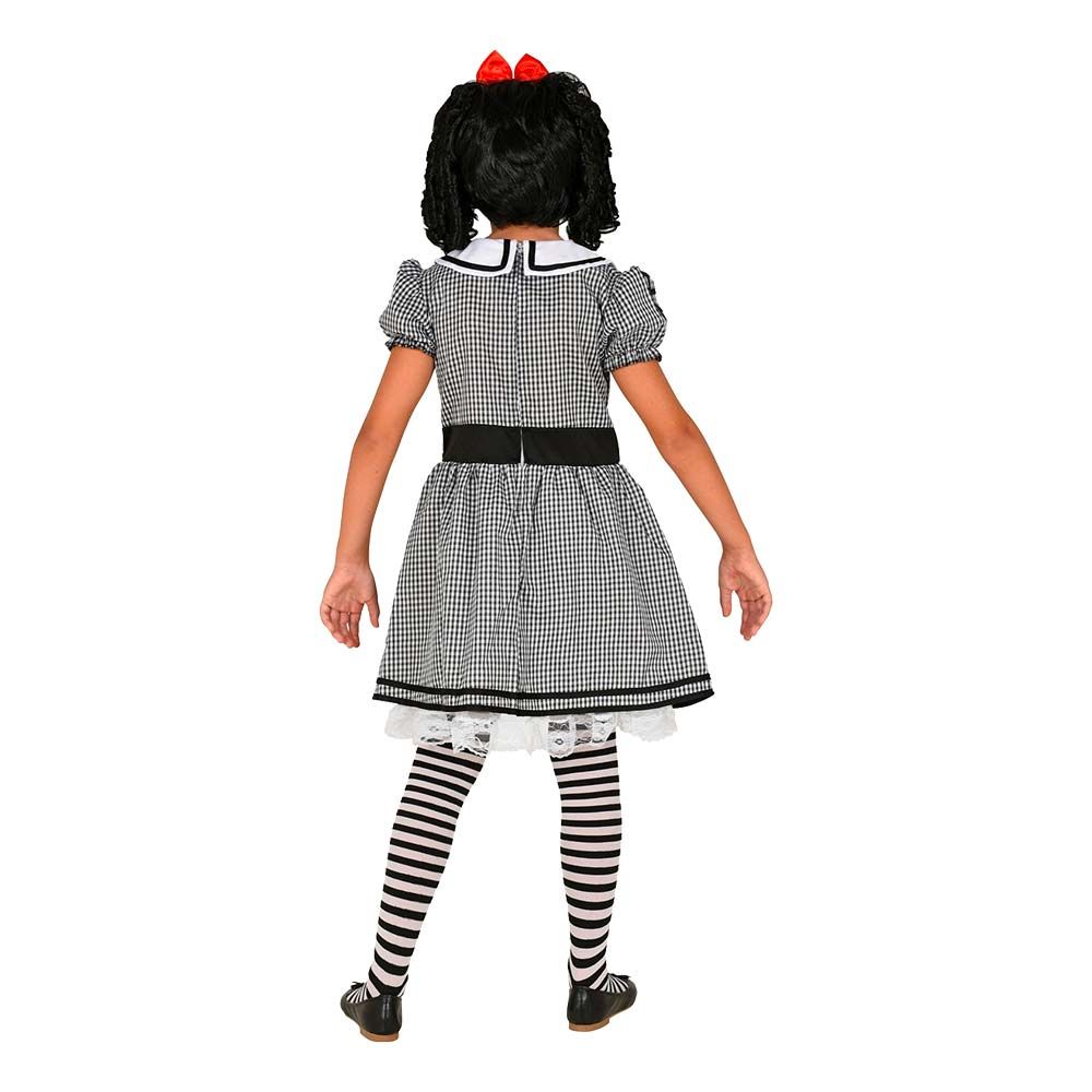 Dukke Halloween Børnekostume