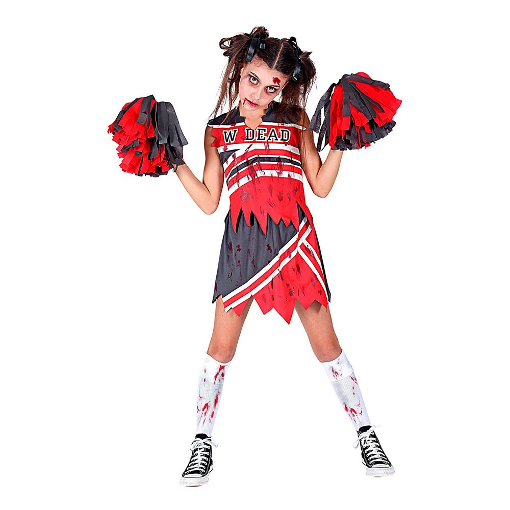 Kuollut Cheerleader Lasten Naamiaisasu