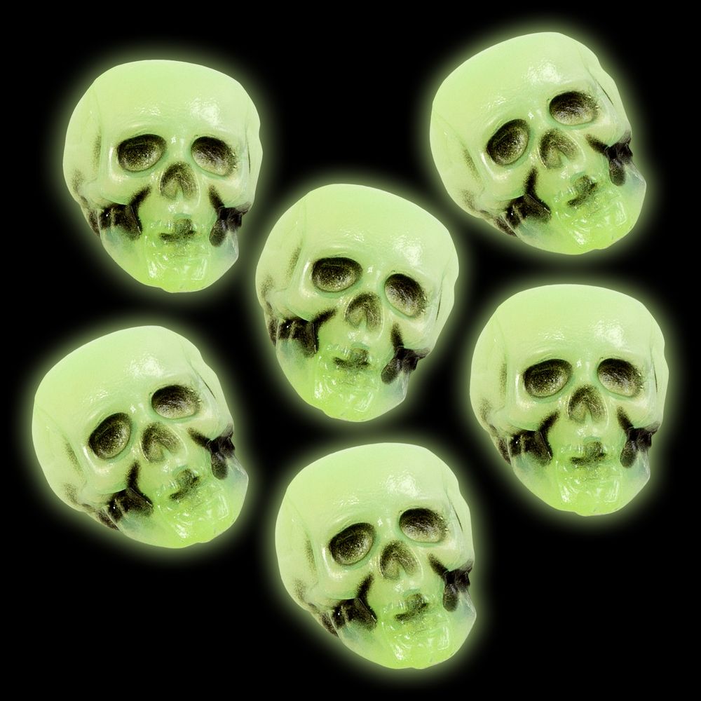 Pääkallot Glow in the Dark