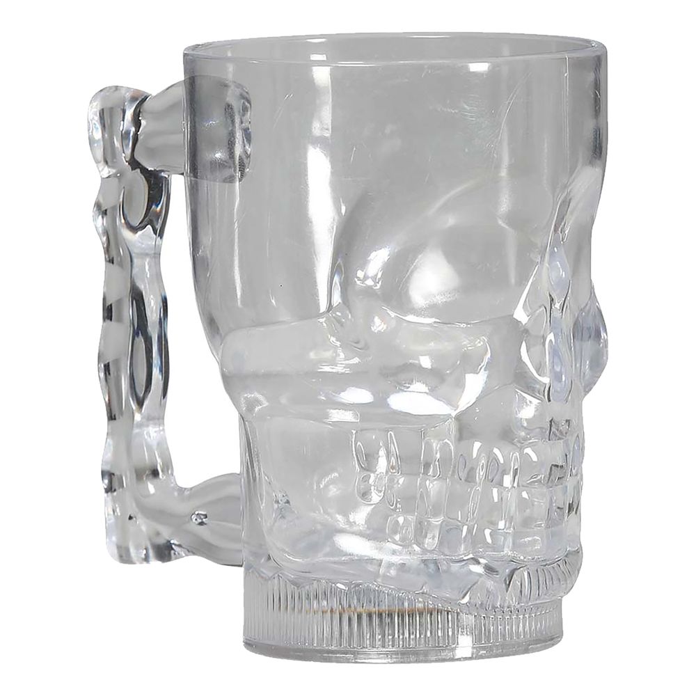 LED Plastmugg Dödskalle