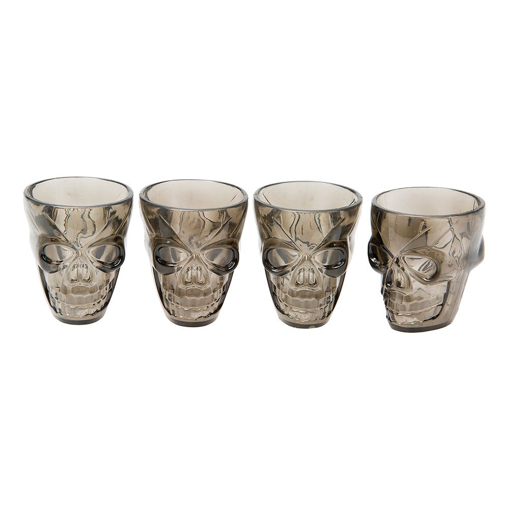 Hodeskalle Shotglass i Plast