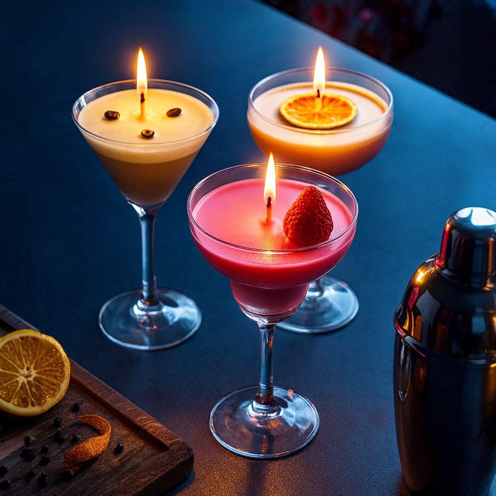 Doftljus Cocktailglas