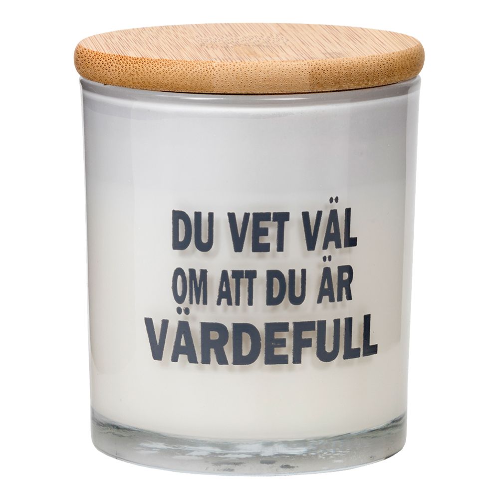 Duftlys Du Vet Väl Om Att Du Är Värdefull