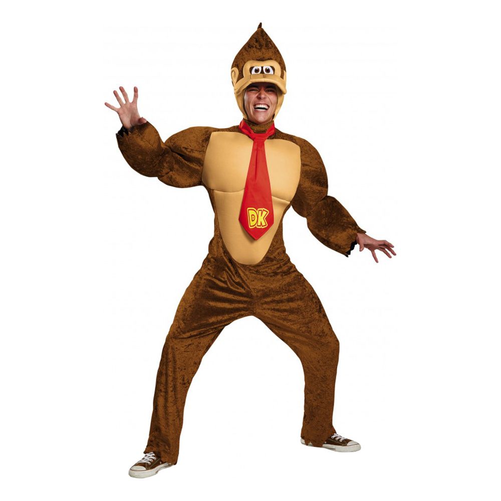 Donkey Kong Deluxe Maskeraddräkt