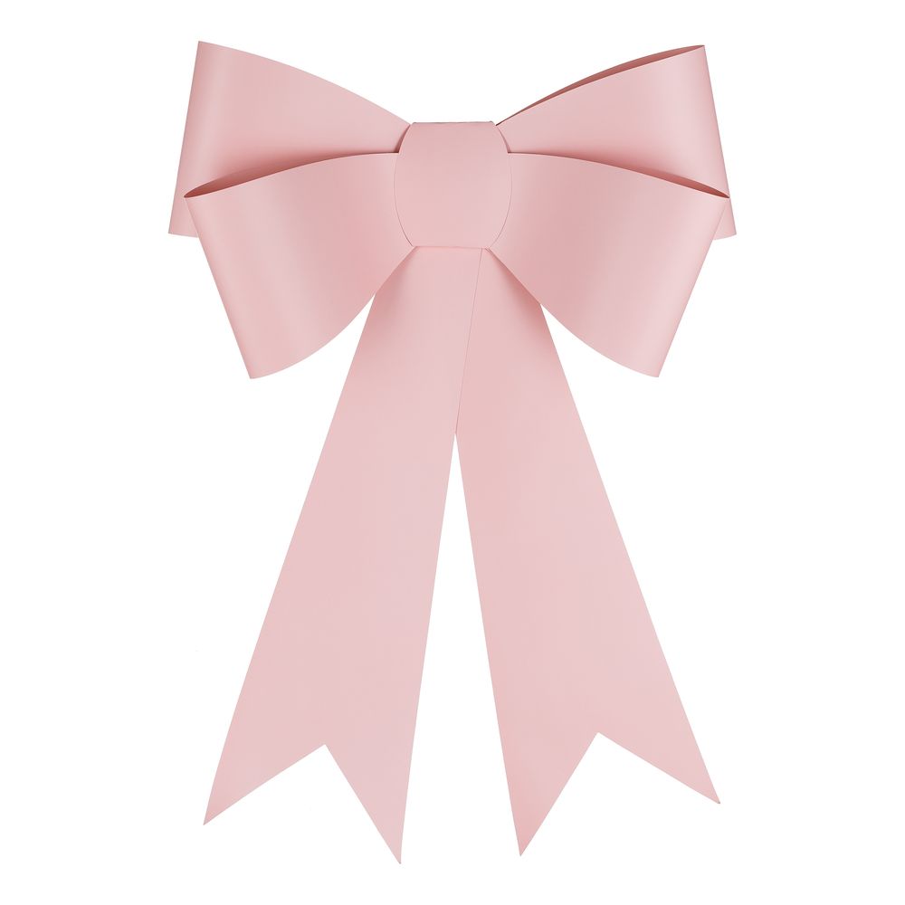 Dørdekorasjon Sløyfe Rosa DIY