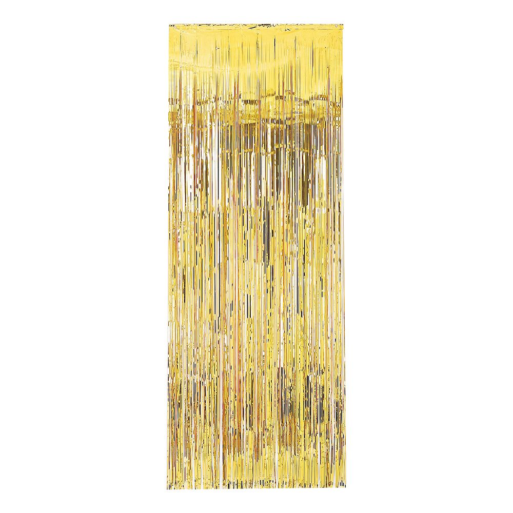 Dørgardin Guld Metallic