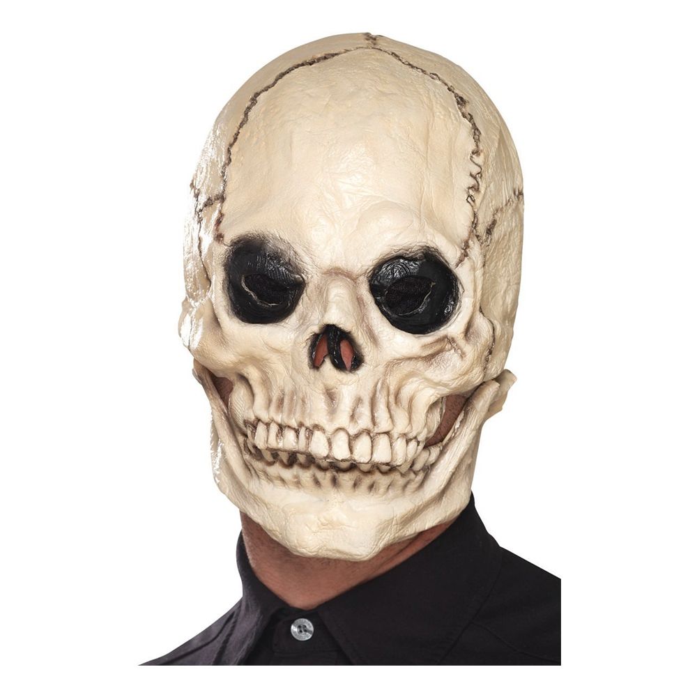 Dødningehode Maske med Bevegelig Kjeve