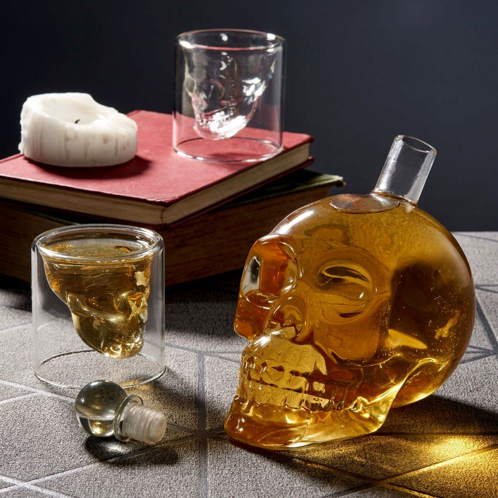 Kraniekaraffel med Glas