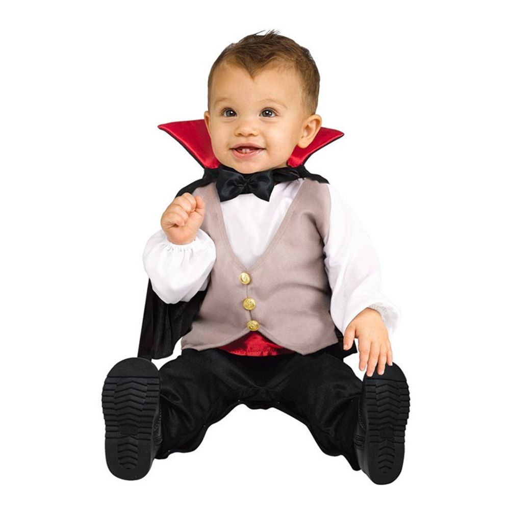 Dracula med Kappe Baby Kostyme