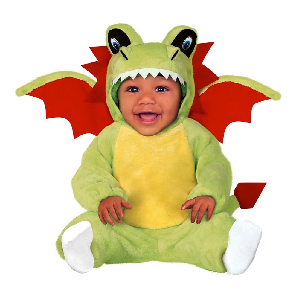 Drage Grønn Baby Kostyme