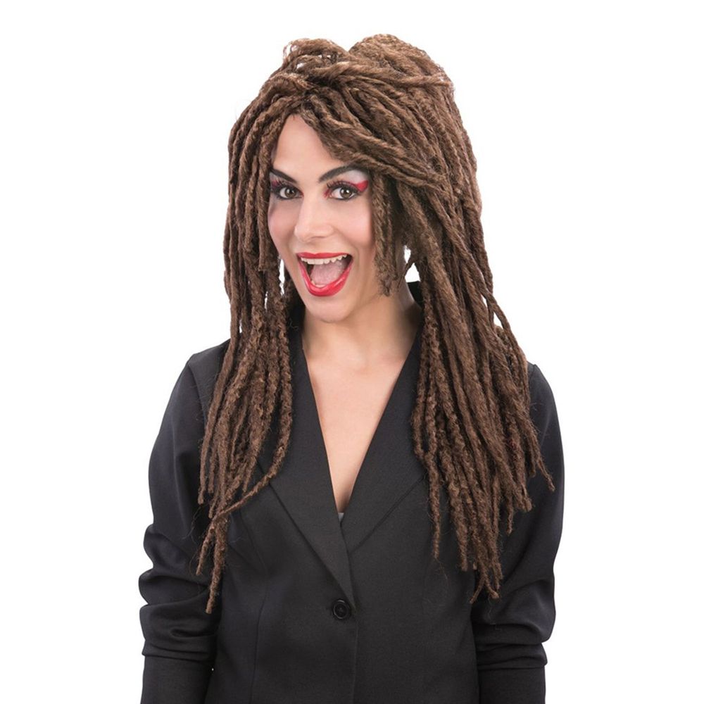 Dreadlocks Parykk Brun