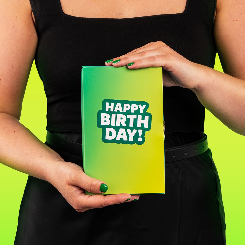 Drickbart Gratulationskort