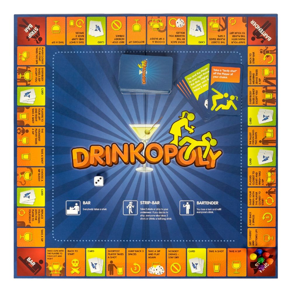 Drinkopoly Brætspil