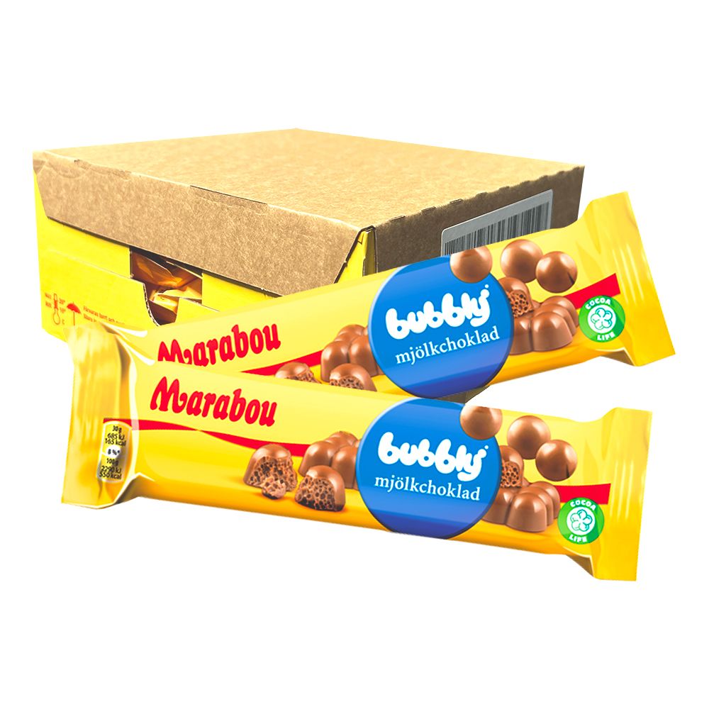 Dobbel Bubblig Melkesjokolade Storpakning