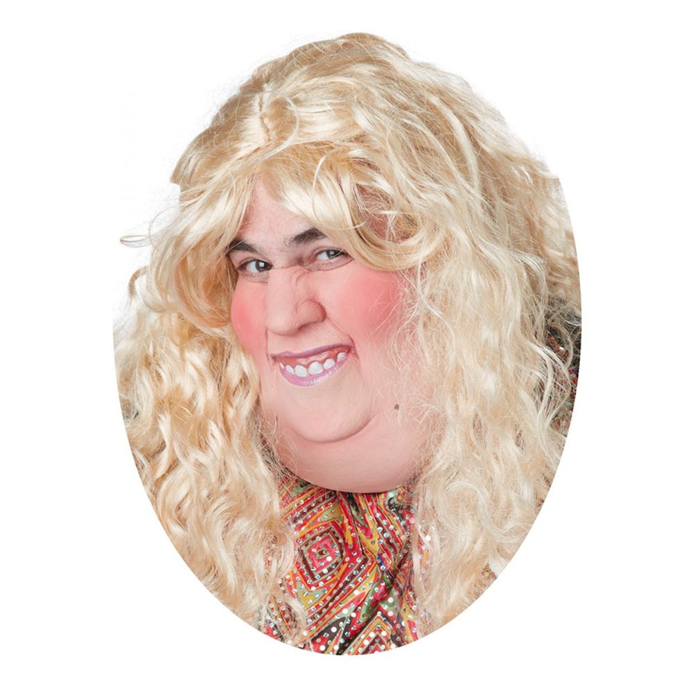 Dobbelthake Kvinne Halvmaske