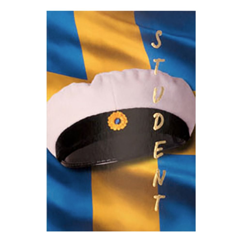 Dobbeltkort Mini Lue Foran Flagg