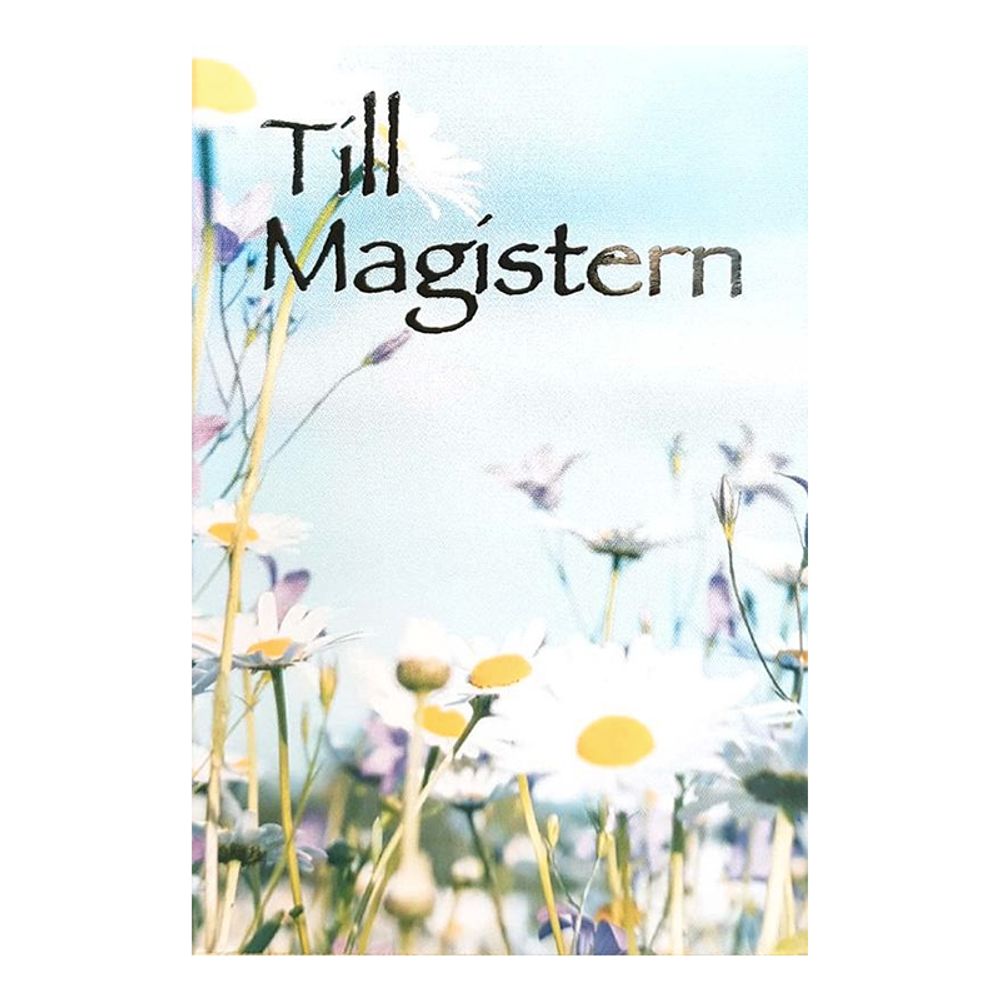 Taitettu Kortti Mini Till Magistern Kesäkuva