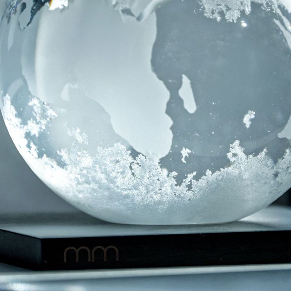 Earth Storm Glass
