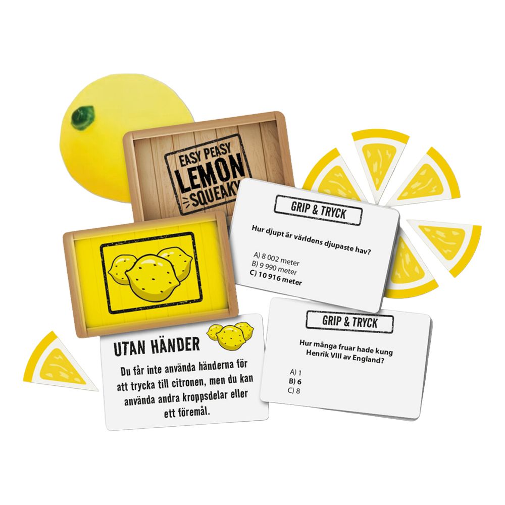 Tactic Easy Peasy Lemon Squeaky Sällskapsspel