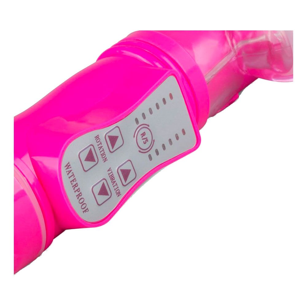 EasyToys Thrusting Rabbit Vibrator Rosa