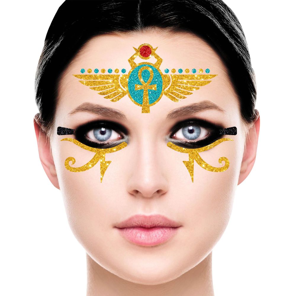 Selvklebende sminke Egyptisk Farao