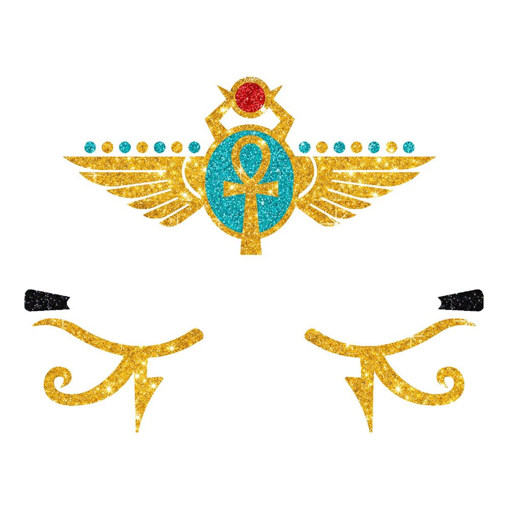 Selvklebende sminke Egyptisk Farao