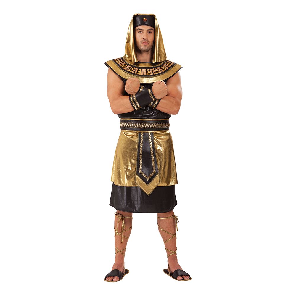 Egyptisk Konge Lang Drakt