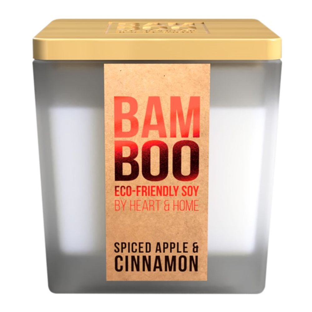 Bamboo Tuoksukynttilä Omena/Kaneli