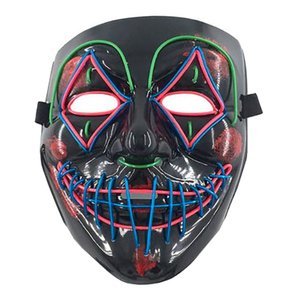 EL Wire Joker LED Mask