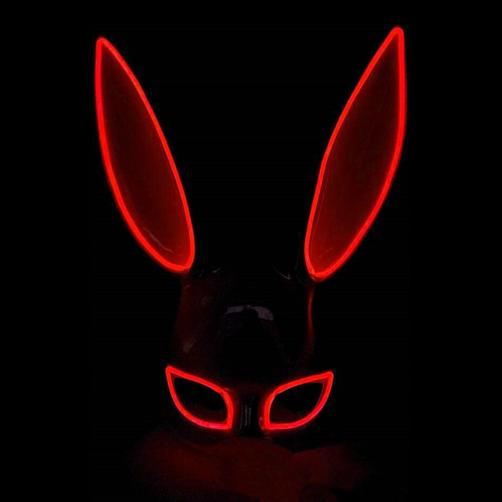 El Wire Kanin LED Mask