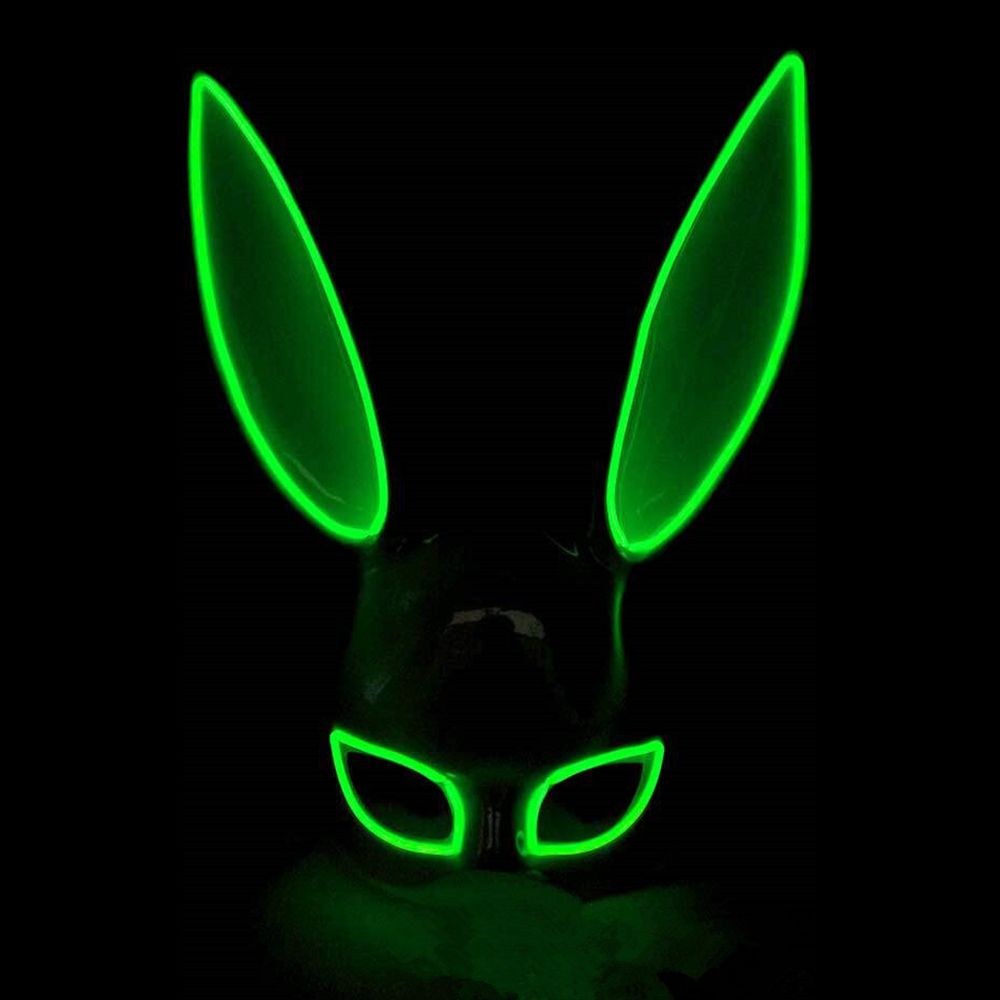 El Wire Kanin LED Mask